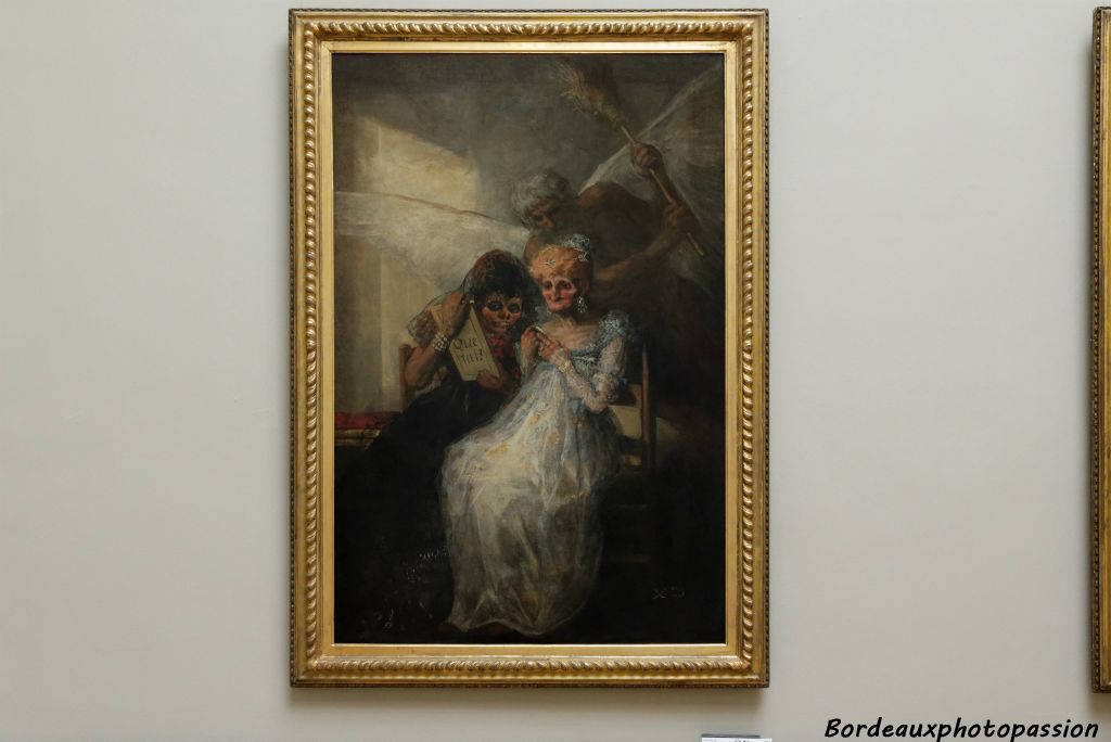Francisco de Goya y Lucientes, Le temps, dit les Vieilles vers 1808-1812
